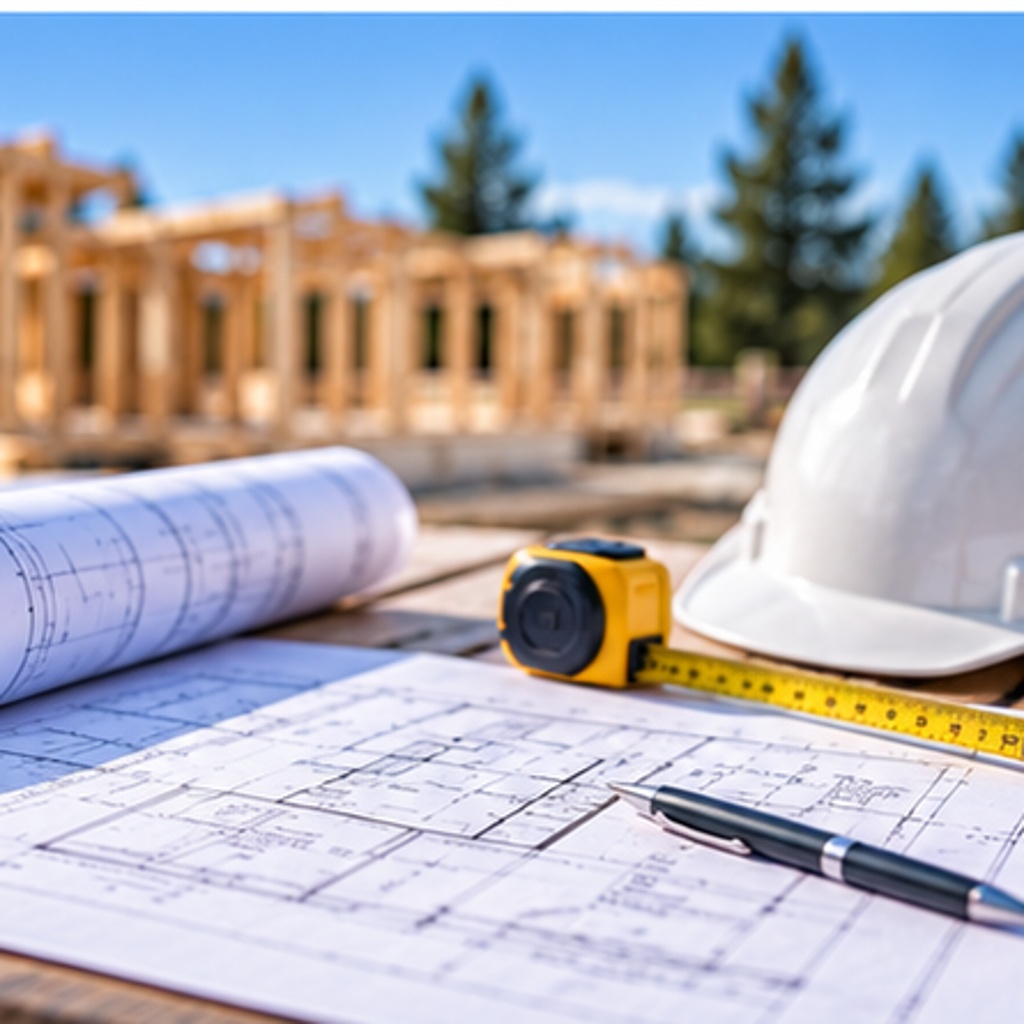 Custom home being built with new construction financing